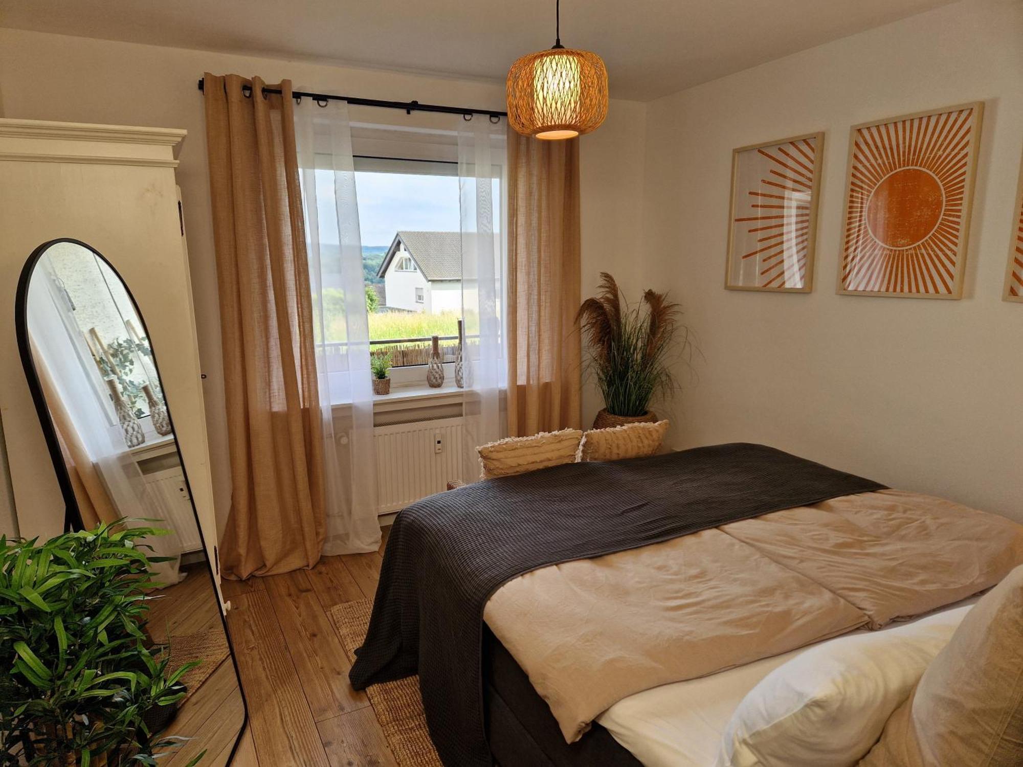 Ferienwohnung Sonnenhang Im Boho-Stil Mit Balkon Möhnesee Екстериор снимка