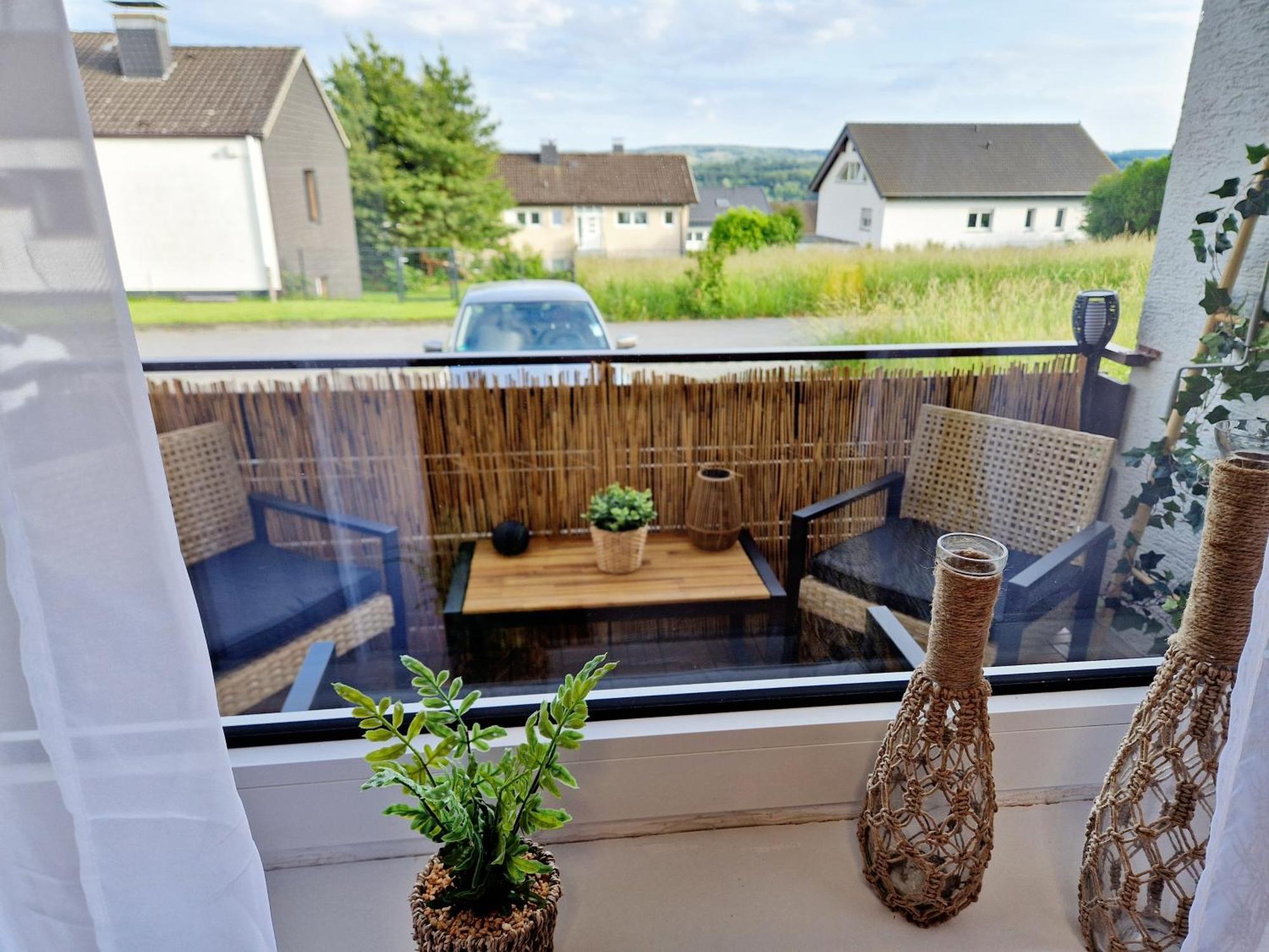 Ferienwohnung Sonnenhang Im Boho-Stil Mit Balkon Möhnesee Екстериор снимка